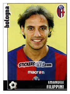 Figurina Emanuele Filippini (Bologna) - Calciatori 2006-2007 - Panini