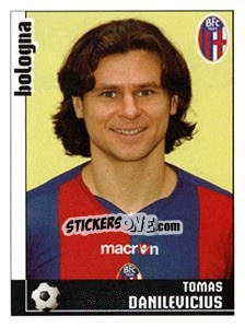 Sticker Tomas Danilevicius (Bologna) - Calciatori 2006-2007 - Panini