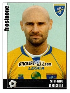 Cromo Stefano Argilli (Frosinone) - Calciatori 2006-2007 - Panini