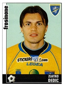 Sticker Zlatko Dedic (Frosinone) - Calciatori 2006-2007 - Panini