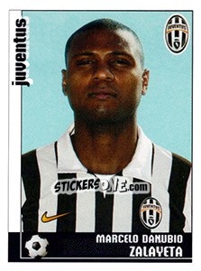 Sticker Marcelo Danubio Zalayeta (Juventus) - Calciatori 2006-2007 n. A140 - Panini