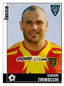 Sticker Simone Tiribocchi (Lecce) - Calciatori 2006-2007 n. A142 - Panini
