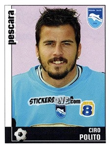 Sticker Ciro Polito (Pescara) - Calciatori 2006-2007 - Panini