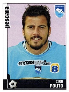 Figurina Ciro Polito (Pescara) - Calciatori 2006-2007 - Panini