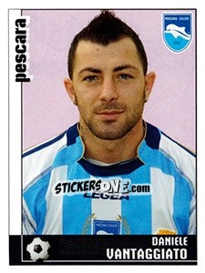 Figurina Daniele Vantaggiato (Pescara) - Calciatori 2006-2007 - Panini