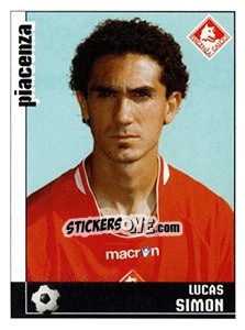 Figurina Lucas Simon (Piacenza) - Calciatori 2006-2007 - Panini