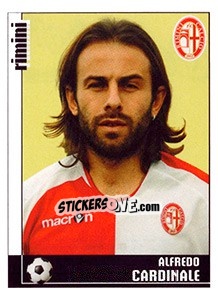 Cromo Alfredo Cardinale (Rimini) - Calciatori 2006-2007 - Panini