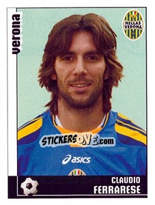 Figurina Claudio Ferrarese (Hellas Verona)