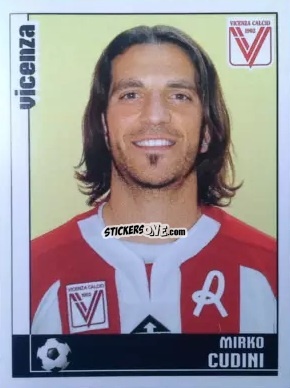 Cromo Mirko Cudini (Vicenza) - Calciatori 2006-2007 n. A163 - Panini