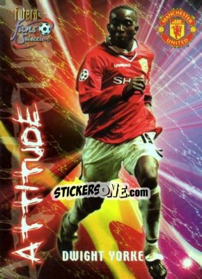 Sticker Dwight Yorke - Manchester United Fans' Selection 2000 n. 101 - Futera
