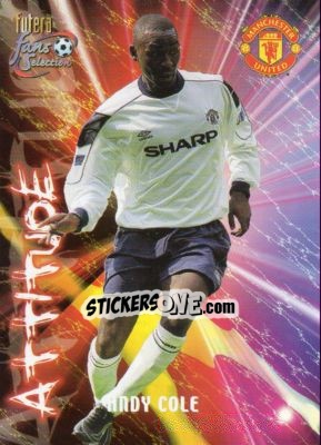 Sticker Andy Cole - Manchester United Fans' Selection 2000 n. 102 - Futera