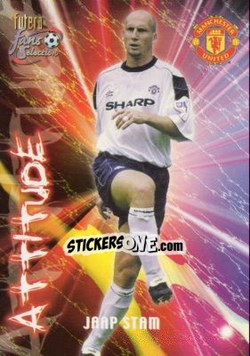 Cromo Jaap Stam - Manchester United Fans' Selection 2000 - Futera