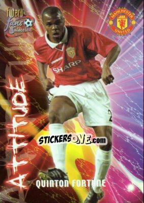 Figurina Quinton Fortune - Manchester United Fans' Selection 2000 n. 106 - Futera
