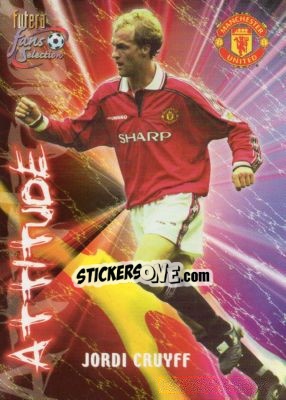 Sticker Jordi Cruyff - Manchester United Fans' Selection 2000 - Futera