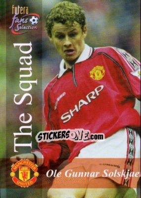 Sticker Ole Gunnar Solskjaer - Manchester United Fans' Selection 2000 n. 112 - Futera