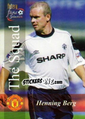 Sticker Henning Berg - Manchester United Fans' Selection 2000 - Futera