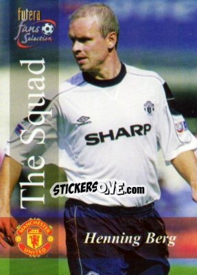 Sticker Henning Berg - Manchester United Fans' Selection 2000 n. 113 - Futera