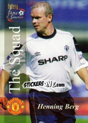 Cromo Henning Berg - Manchester United Fans' Selection 2000 - Futera