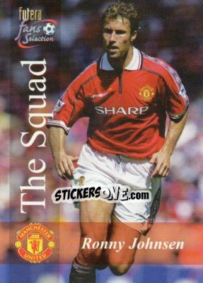 Sticker Ronny Johnsen - Manchester United Fans' Selection 2000 - Futera