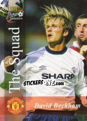 Cromo David Beckham - Manchester United Fans' Selection 2000 - Futera