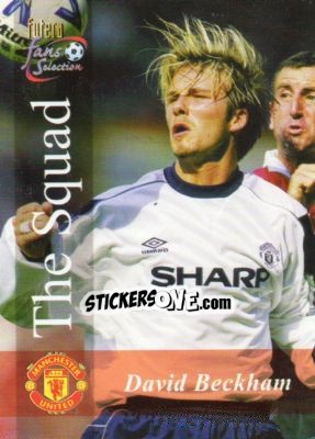 Sticker David Beckham - Manchester United Fans' Selection 2000 - Futera