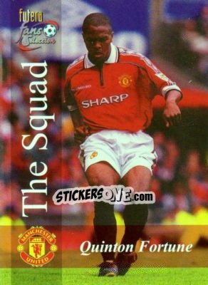 Cromo Quinton Fortune - Manchester United Fans' Selection 2000 n. 130 - Futera