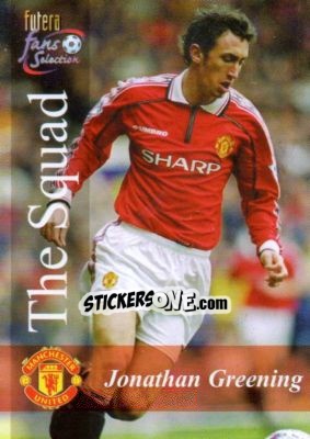 Figurina Jonathan Greening - Manchester United Fans' Selection 2000 n. 133 - Futera