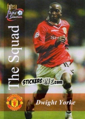 Sticker Dwight Yorke - Manchester United Fans' Selection 2000 - Futera