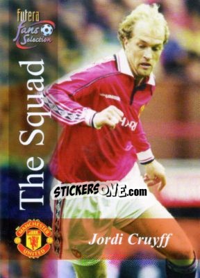 Sticker Jordi Cruyff - Manchester United Fans' Selection 2000 - Futera