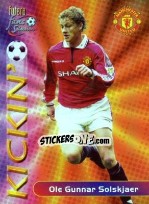 Sticker Ole Gunnar Solskjaer - Manchester United Fans' Selection 2000 - Futera