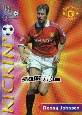 Figurina Ronny Johnsen - Manchester United Fans' Selection 2000 - Futera