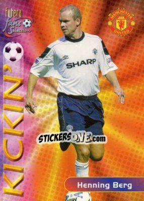 Figurina Henning Berg - Manchester United Fans' Selection 2000 - Futera