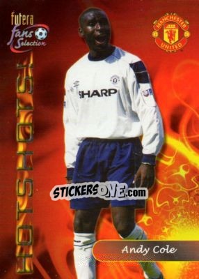 Sticker Andy Cole - Manchester United Fans' Selection 2000 n. 147 - Futera