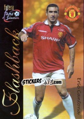 Sticker Eric Cantona - Manchester United Fans' Selection 2000 - Futera