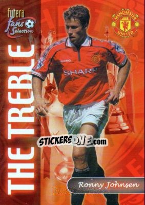 Sticker Ronny Johnsen - Manchester United Fans' Selection 2000 - Futera