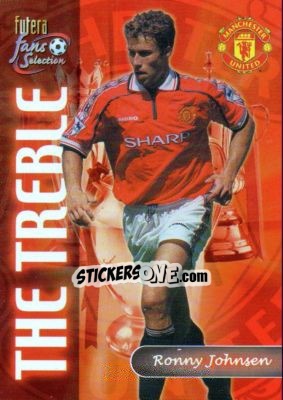 Sticker Ronny Johnsen - Manchester United Fans' Selection 2000 n. 156 - Futera