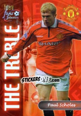 Cromo Paul Scholes - Manchester United Fans' Selection 2000 - Futera