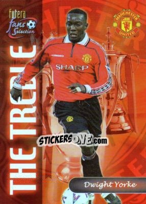 Sticker Dwight Yorke - Manchester United Fans' Selection 2000 n. 162 - Futera