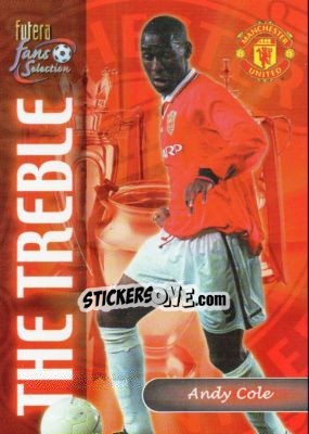 Sticker Andy Cole - Manchester United Fans' Selection 2000 - Futera