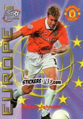 Sticker Ronny Johnsen - Manchester United Fans' Selection 2000 - Futera