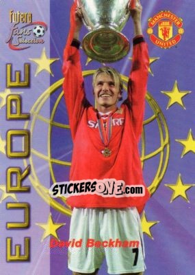 Sticker David Beckham - Manchester United Fans' Selection 2000 n. 167 - Futera