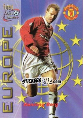 Sticker Henning Berg - Manchester United Fans' Selection 2000 - Futera