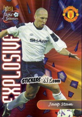 Sticker Jaap Stam - Manchester United Fans' Selection 2000 - Futera