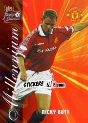 Cromo Nicky Butt - Manchester United Fans' Selection 2000 - Futera
