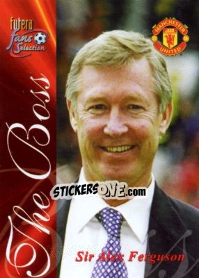 Sticker Sir Alex Ferguson - Manchester United Fans' Selection 2000 - Futera