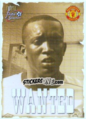 Cromo Dwight Yorke - Manchester United Fans' Selection 2000 - Futera