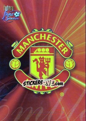 Sticker Emblem - Manchester United Fans' Selection 2000 - Futera