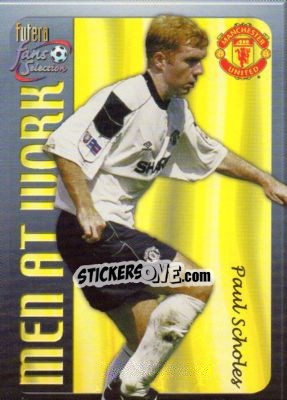 Sticker Paul Scholes - Manchester United Fans' Selection 2000 n. 197 - Futera