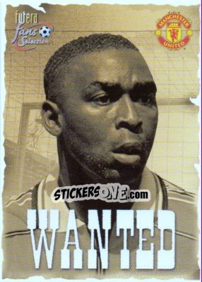 Sticker Andy Cole - Manchester United Fans' Selection 2000 - Futera