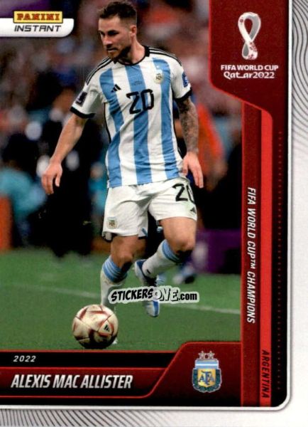 Sticker Alexis Mac Allister - Instant FIFA World Cup Qatar 2022
 n. 127 - Panini